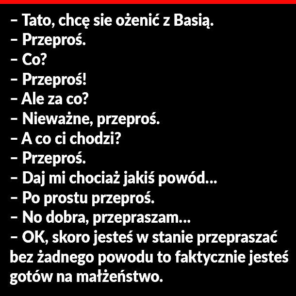 Jak przygotować syna do małżeństwa :D