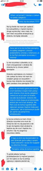 Zarobas chce zabrać bombelkowi