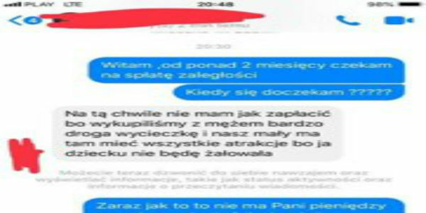 Zarobas chce zabrać bombelkowi