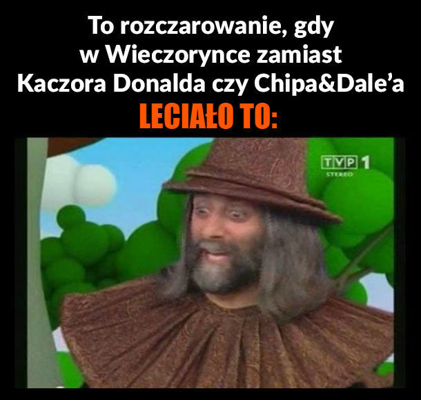 Największe rozczarowanie w dzieciństwie