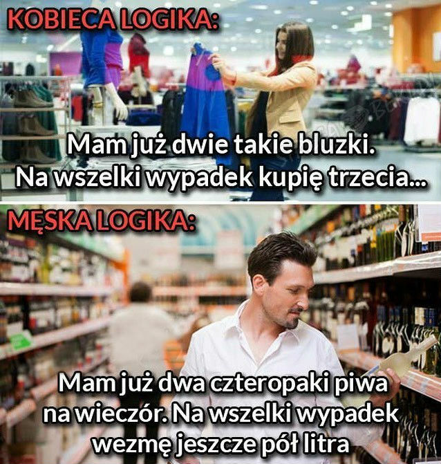 Kobieca i męska logika