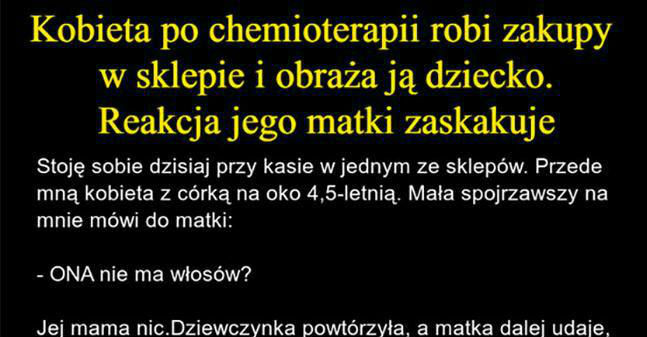Reakcja tej matki zaskakuje