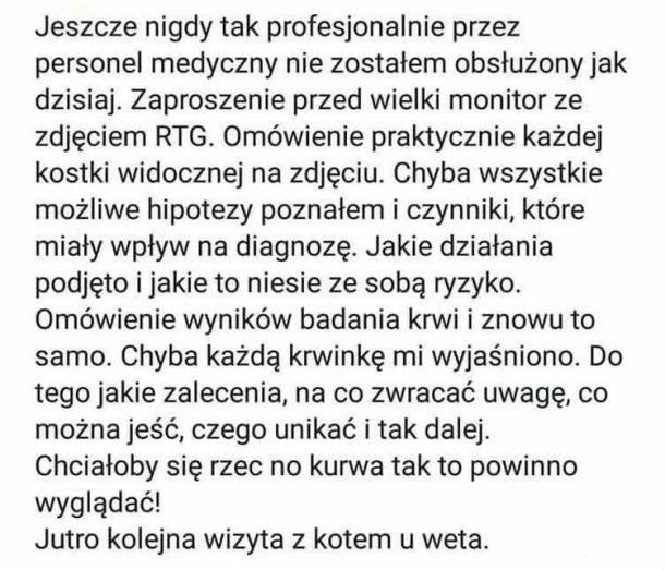 To się nazywa służba zdrowia :D