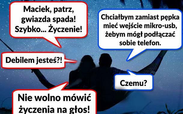 Życzenie Maćka :D