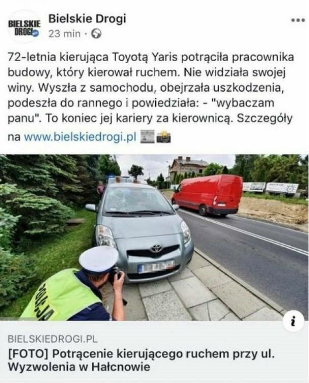 72-letnia kobieta w Toyocie :D 