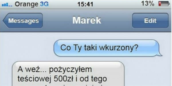 Co ty taki wkurzony