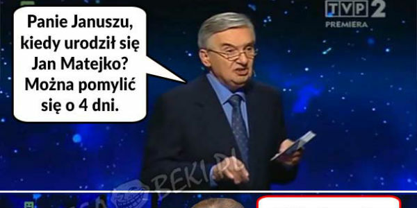 Kiedy urodził się Matejko?