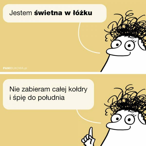 Jestem doskonała w łóżku :D 
