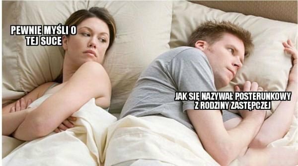 Pewnie o niej myśli