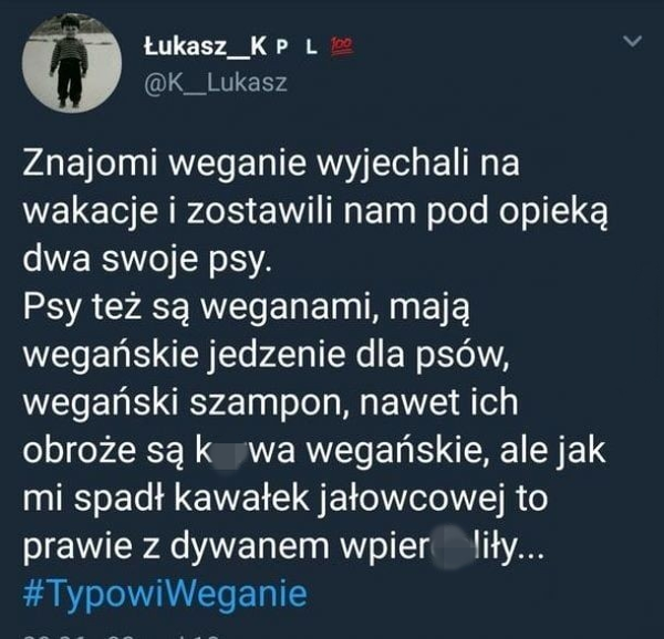 Psy weganie :P 