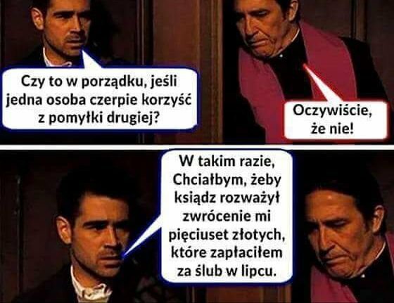 Korzyść z pomyłki