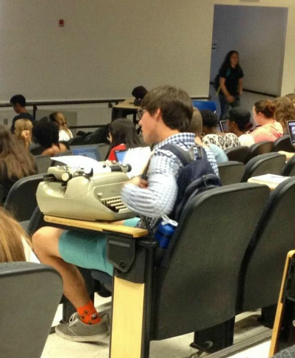 Pilny student :D 