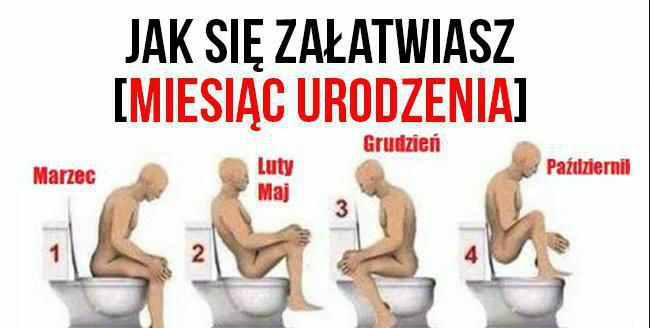 Jak się załatwiasz? :D 