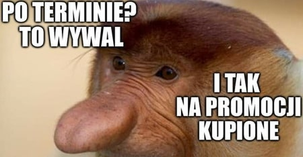 Janusz i przeterminowane jedzenie :D