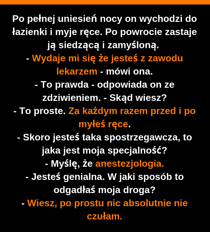 Noc pełna uniesień :D