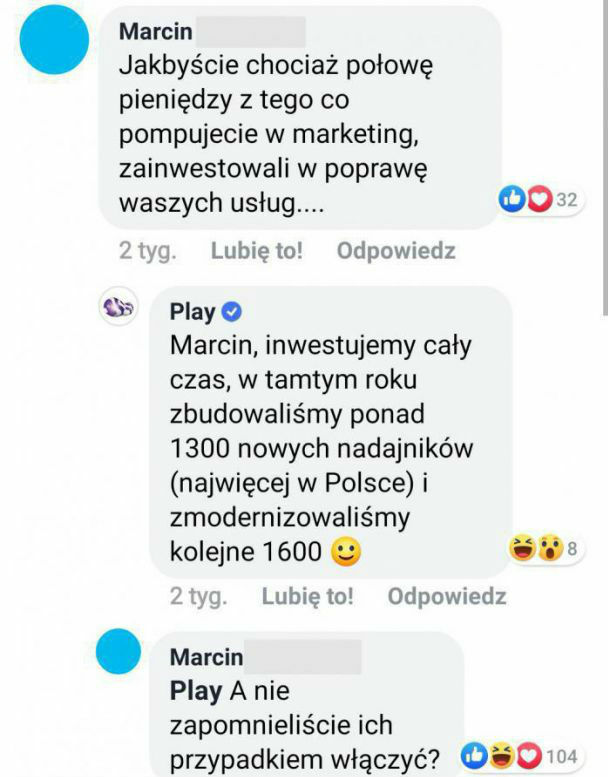 Mistrzowska rozmowa z Play :D