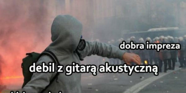 Dobra impreza vs. gitara