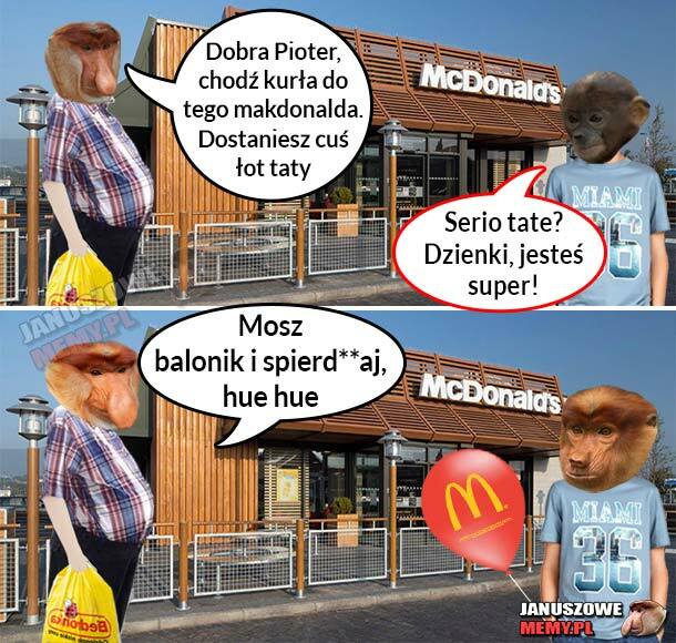 Pjoter w Maku z ojcem