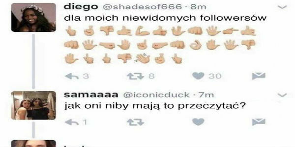 Dla niewidomych :O 
