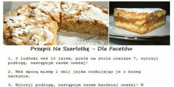 Przepis na szarlotkę