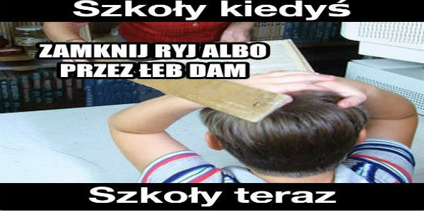 Szkoła kiedyś i dziś 