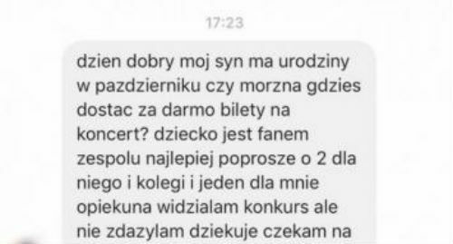 Bilety za darmo :D