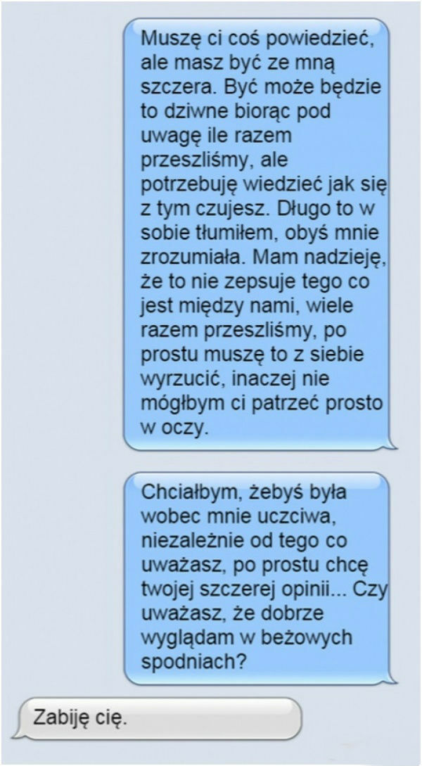 Szczerość to podstawa