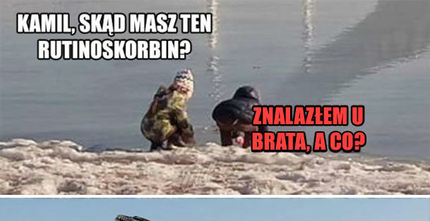 Efekty uboczne rutinoscorbinu :D