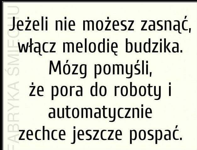 Genialna metoda na szybkie zaśnięcie :D 