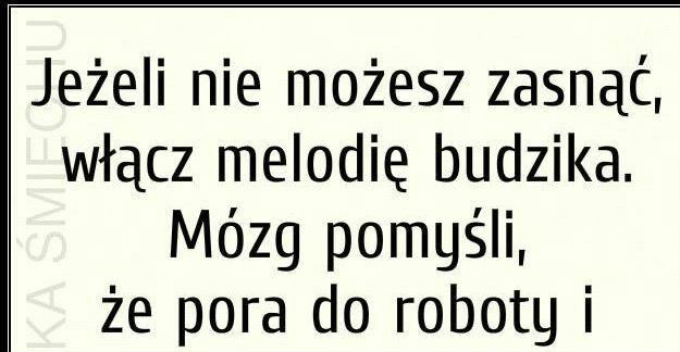 Genialna metoda na szybkie zaśnięcie :D 