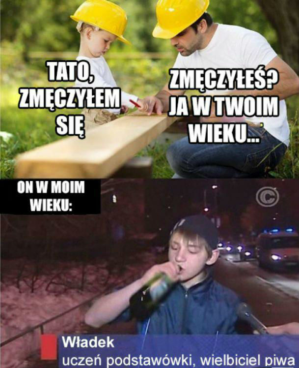 Kiedy ojca weźmie na wspomnienia :D