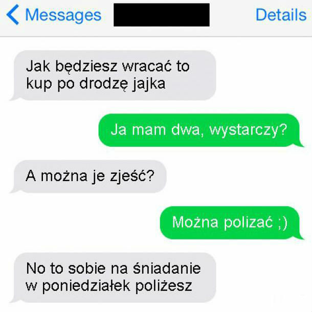 Jajka na śniadanie :D