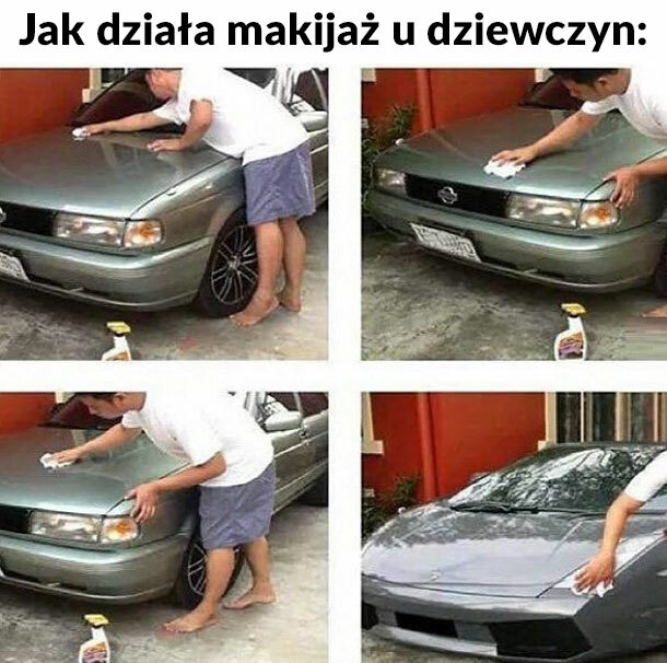 Makijaż u dziewczyny :D