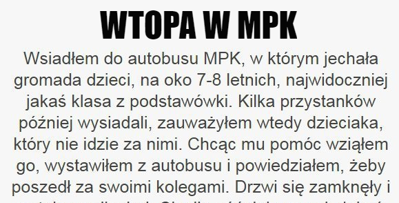 Największa wtopa w MPK
