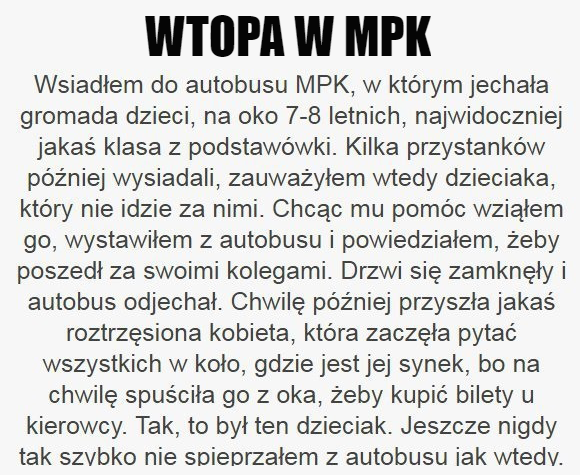 Największa wtopa w MPK