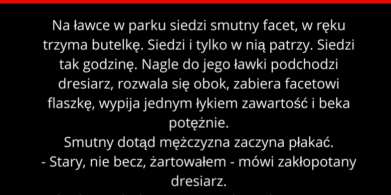 Znowu w życiu mi nie wyszło...