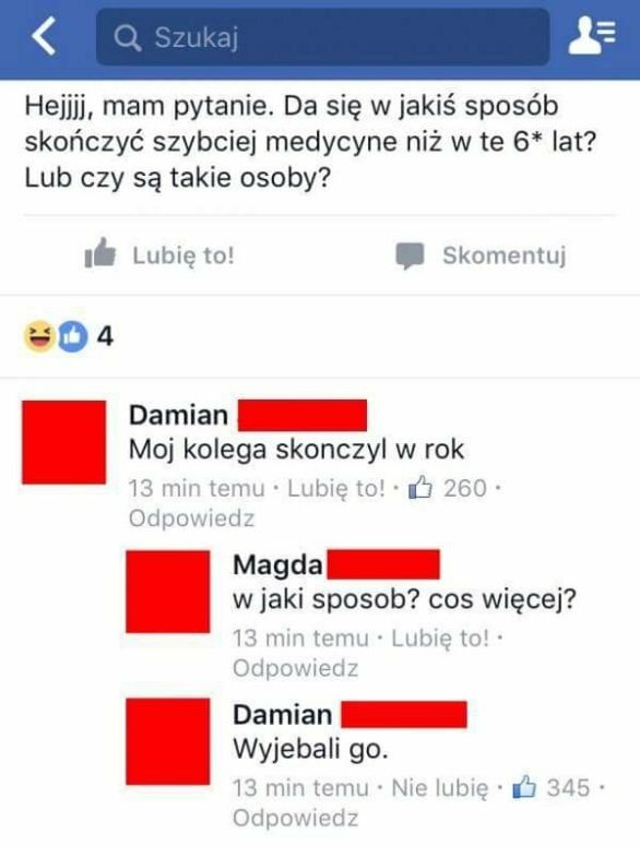 Medycyna w rok