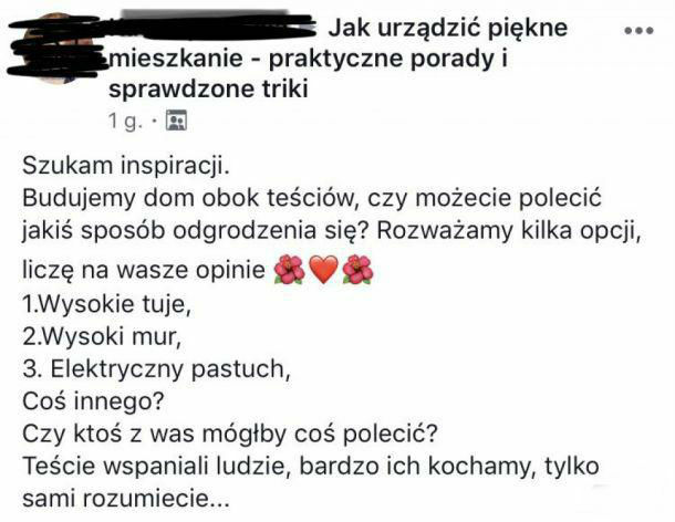 Jak odgrodzić się od teściów?
