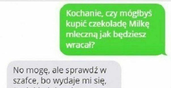 Zaginiona czekolada :D
