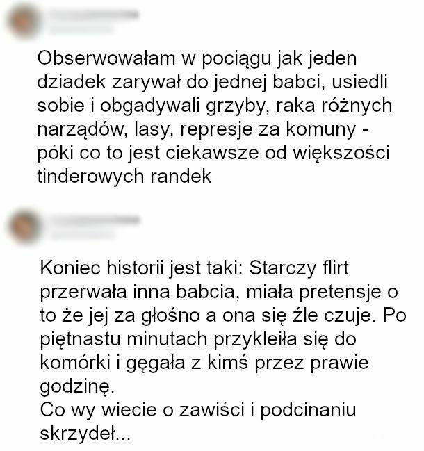 Zazdrosna babcia w akcji