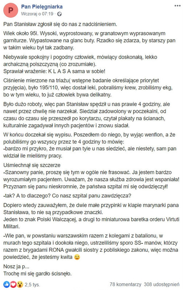 Historia, która łapie za serce
