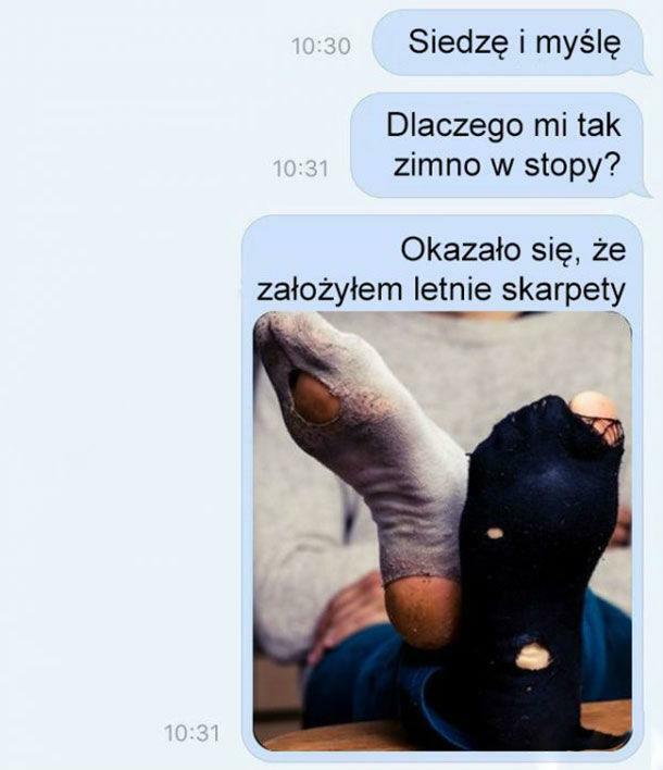 Letnie skarpety