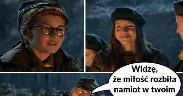 Miłość rozbiła namiot :D
