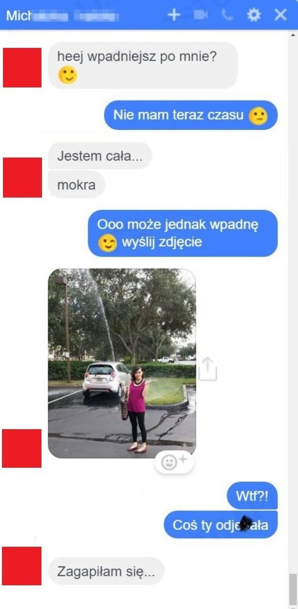 Mokra dziewczyna :D