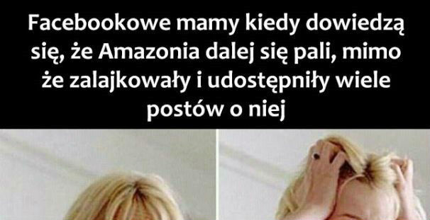 Tak widzę wszystkie mamy na Facebooku...