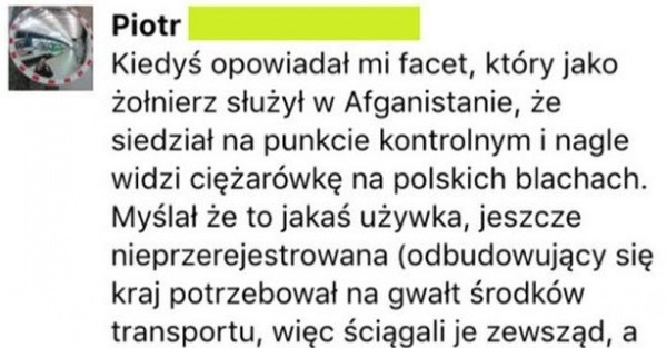 HIT! Polski kierowca ciężarówki w Afganistanie