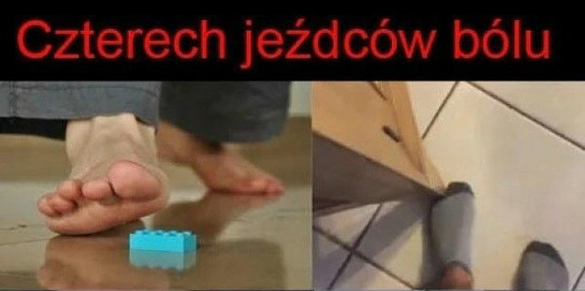 Musiało boleć
