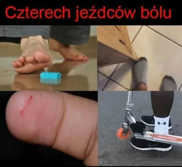 Musiało boleć