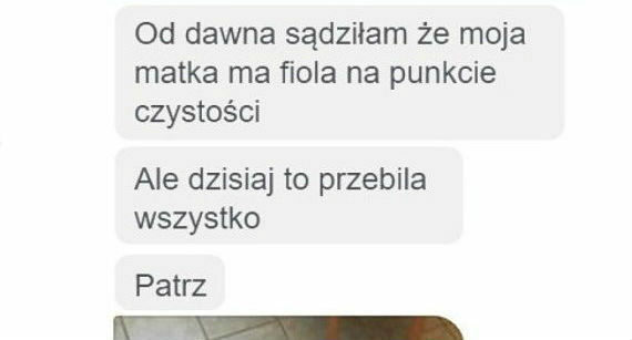 Tak się kończy obsesja na punkcie sprzątania :D