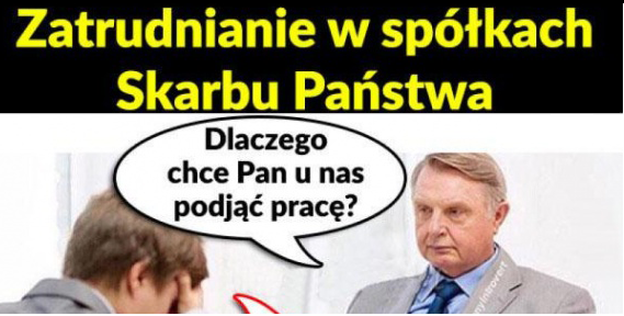 Tak wygląda zatrudnianie w spółkach skarbu państwa